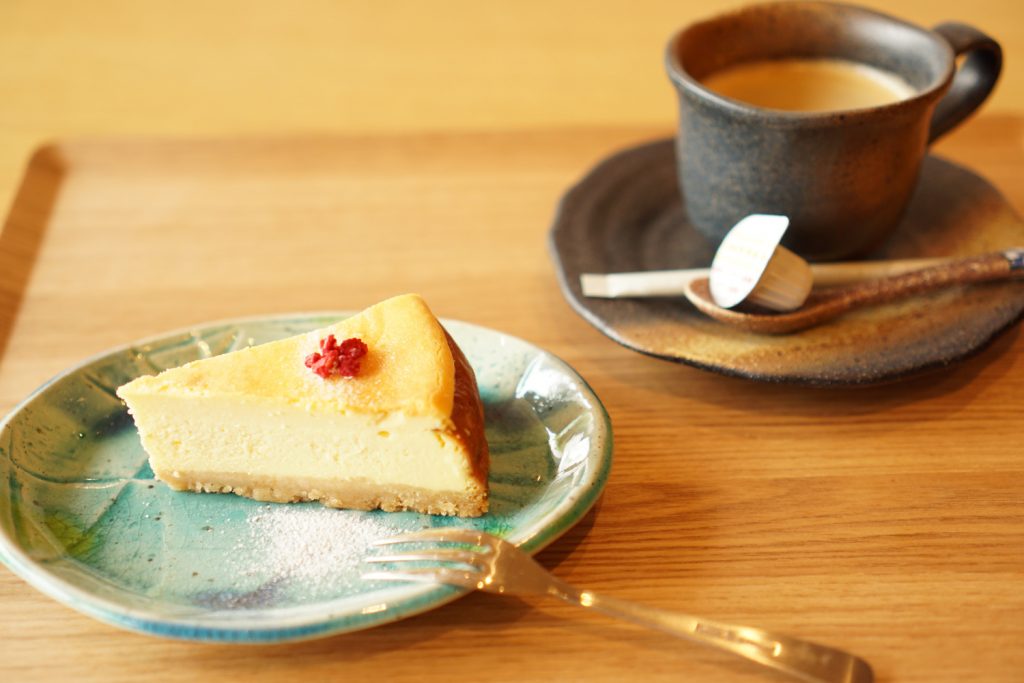 チーズケーキセット（ごしょカフェ）