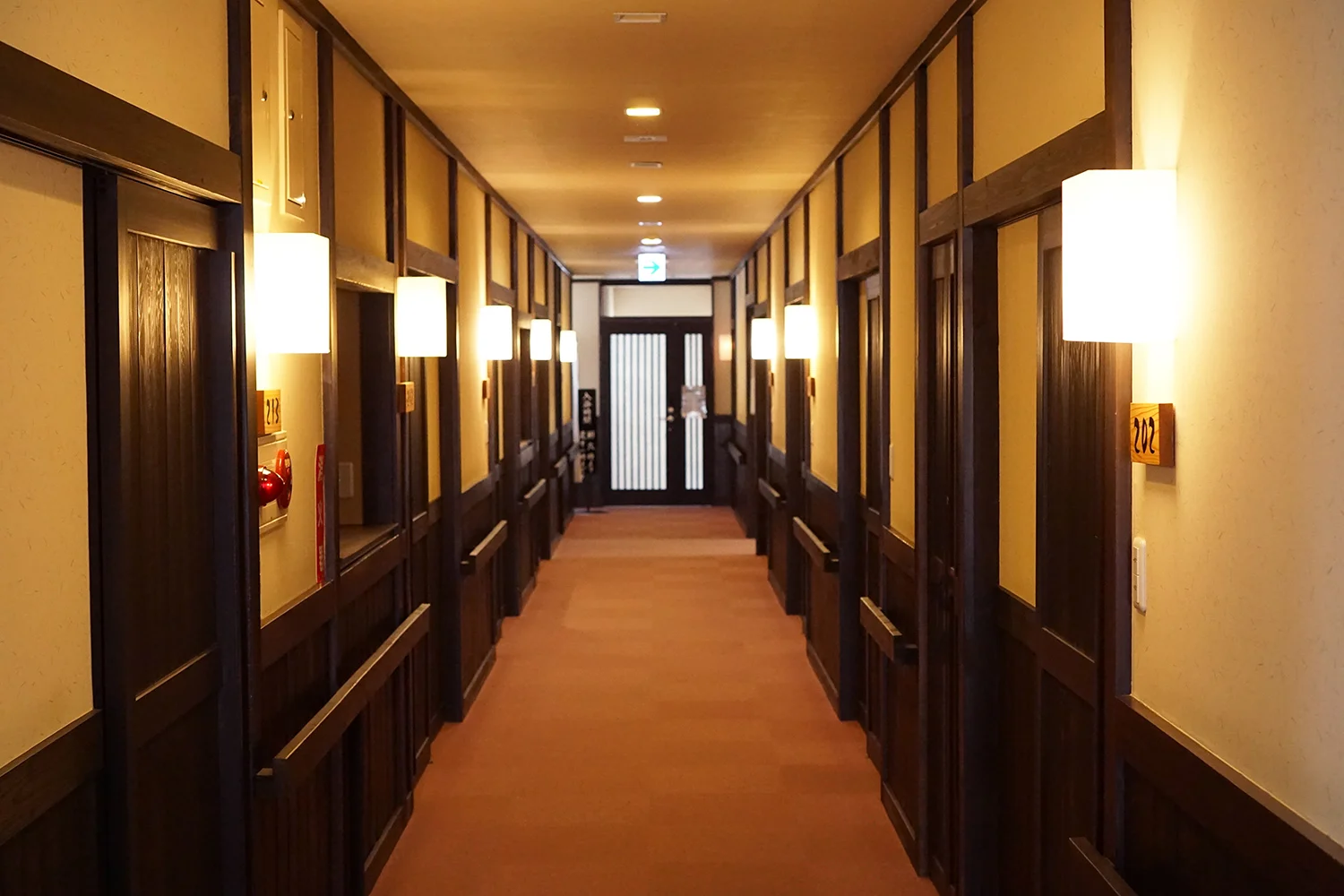 本館客室通路
