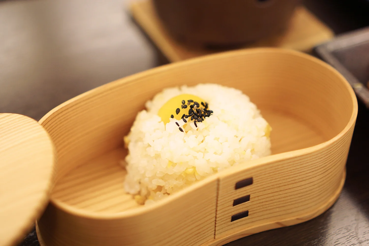 夕食例：まげわっぱ